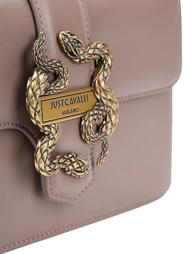 Женская сумка кросс-боди из экокожи бежевая - фото 5 - Miraton