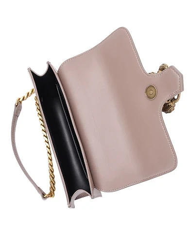 Женская сумка кросс-боди из экокожи бежевая - фото 6 - Miraton