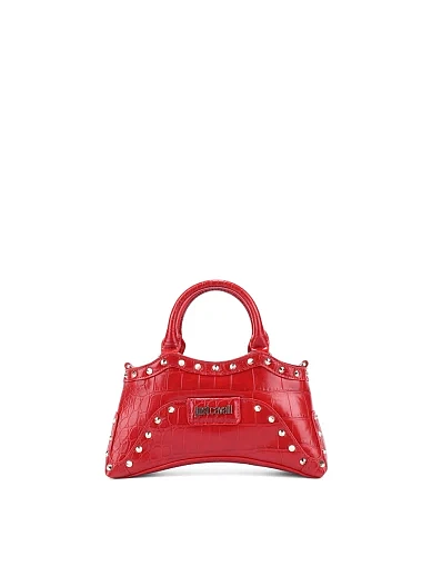 Женская сумка кросс-боди из экокожи красная - фото 1 - Miraton