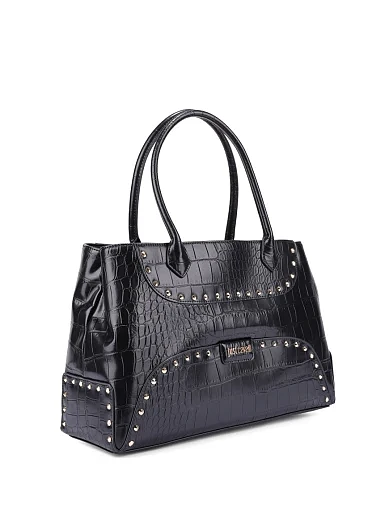 Женская сумка из экокожи черная - фото 3 - Miraton