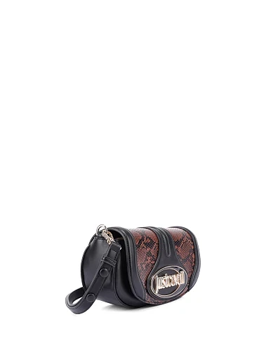 Женская сумка кросс-боди из экокожи черная - фото 3 - Miraton