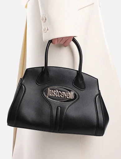 Женская сумка из экокожи черная - фото 1 - Miraton