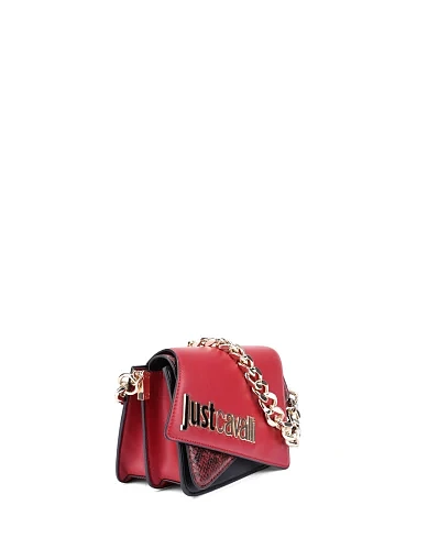 Женская сумка через плечо из экокожи черная - фото 3 - Miraton