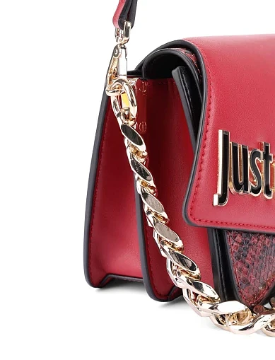 Женская сумка через плечо из экокожи черная - фото 5 - Miraton