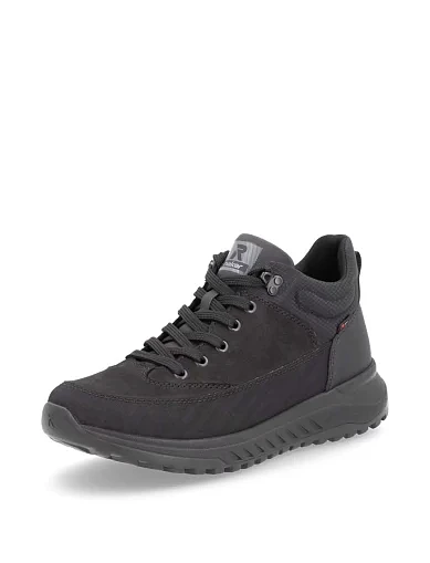 Чоловічі черевики Rieker з екошкіри чорні (U0173-00) - фото 2 - Miraton