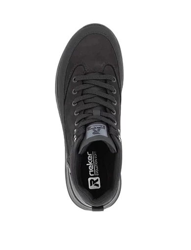 Чоловічі черевики Rieker з екошкіри чорні (U0173-00) - фото 7 - Miraton