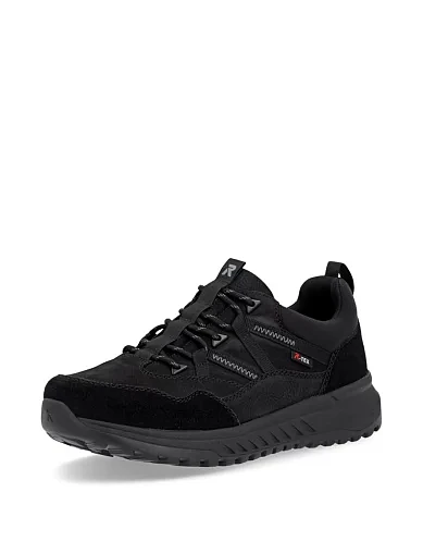 Чоловічі кросівки Rieker з екошкіри чорні (U0104-00) - фото 2 - Miraton