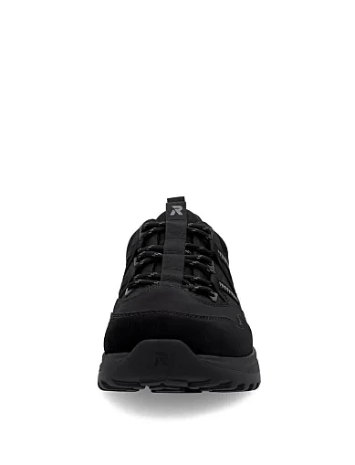 Чоловічі кросівки Rieker з екошкіри чорні (U0104-00) - фото 5 - Miraton