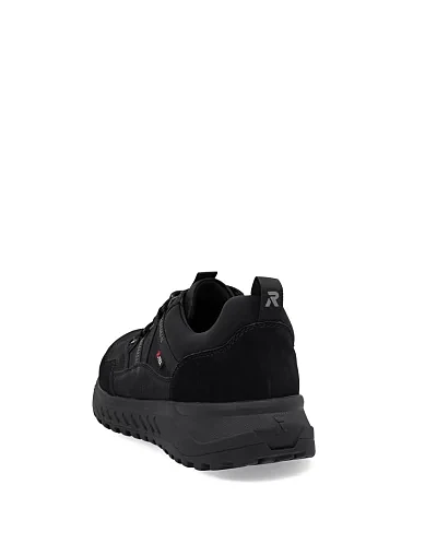 Чоловічі кросівки Rieker з екошкіри чорні (U0104-00) - фото 6 - Miraton