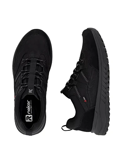 Чоловічі кросівки Rieker з екошкіри чорні (U0104-00) - фото 9 - Miraton