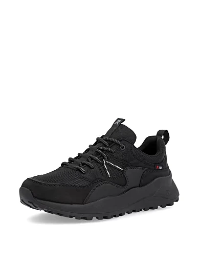 Чоловічі кросівки Rieker з екошкіри чорні (U1301-01) - фото 2 - Miraton