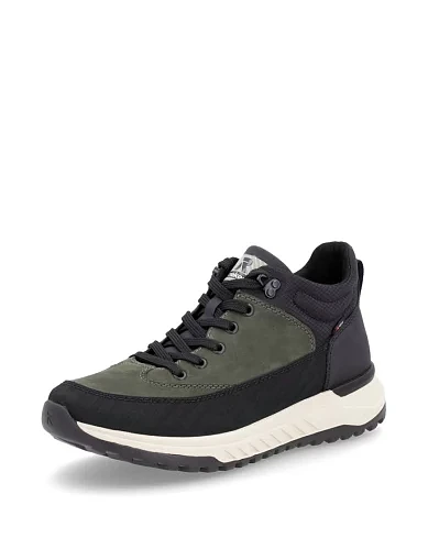 Чоловічі черевики Rieker з екошкіри чорні (U0173-54) - фото 2 - Miraton