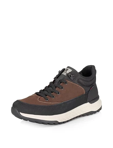 Чоловічі черевики Rieker з екошкіри чорні (U0173-22) - фото 2 - Miraton