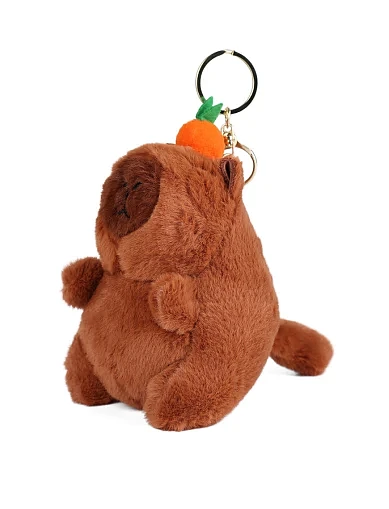 Брелок MIRATON капибара мягкая игрушка - фото 1 - Miraton