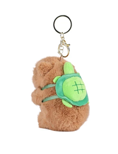 Брелок MIRATON капибара мягкая игрушка - фото 2 - Miraton