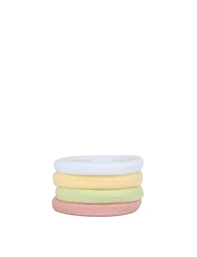 Набір резинок для волосся різнокольорові (4 шт.)(RK-18) - фото 1 - Miraton