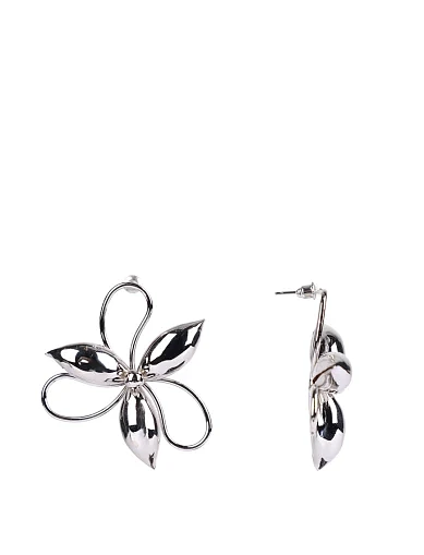 Сережки квіти в сріблі(KB-5) - фото 1 - Miraton