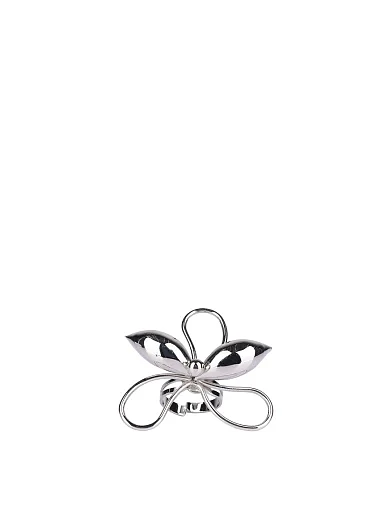 Каблучка квітка в сріблі(KB-20) - фото 1 - Miraton