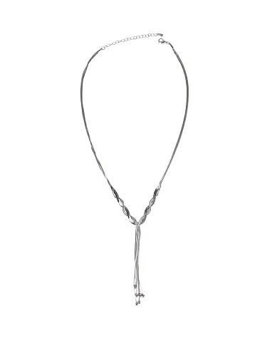 Кольє-жугут в сріблі(KB-28) - фото 1 - Miraton