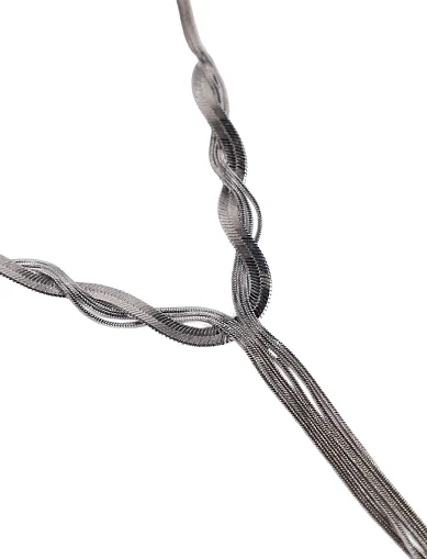 Кольє-жугут в сріблі(KB-28) - фото 2 - Miraton