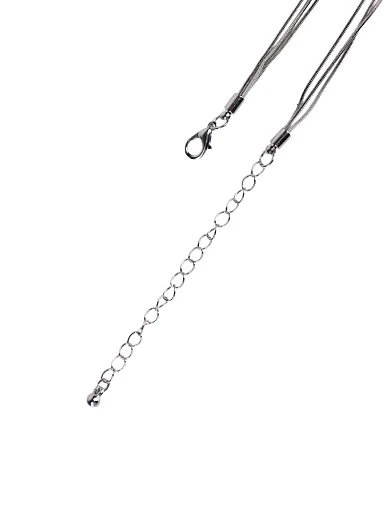 Кольє-жугут в сріблі(KB-28) - фото 3 - Miraton