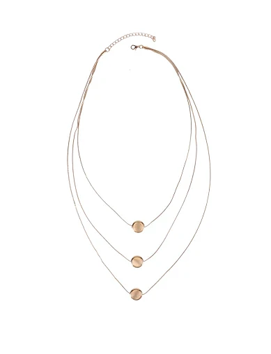 Кольє-крапля багатошарове(KB-24) - фото 1 - Miraton