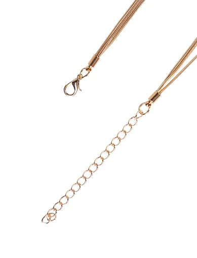 Кольє-крапля багатошарове(KB-24) - фото 3 - Miraton