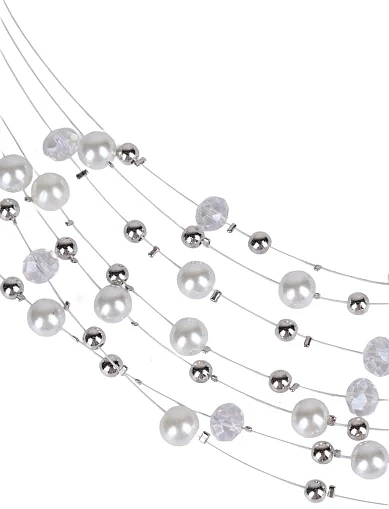 Набір з кольє та сережок з намистин(KB-32) - фото 2 - Miraton