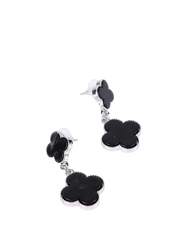 Сережки підвіски конюшина(VL-4) - фото 2 - Miraton