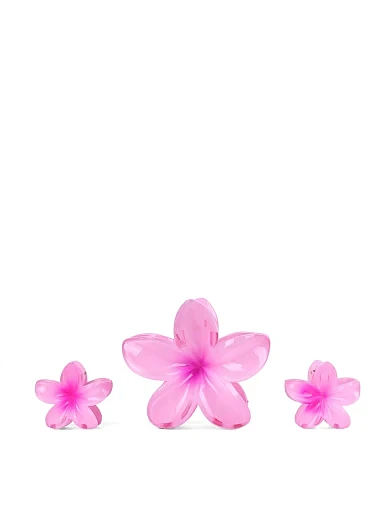Набор из 3-х заколок розовые - фото 1 - Miraton