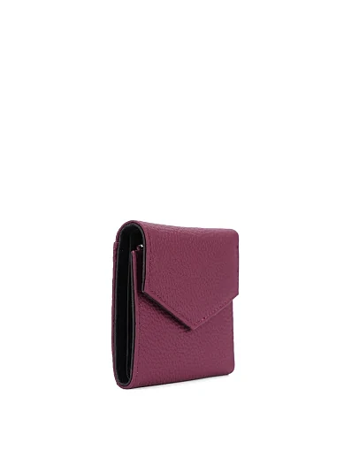 Гаманець шкіряний фіолетовий(703-2) - фото 2 - Miraton
