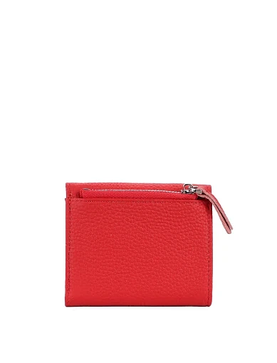 Гаманець шкіряний червоний(705-2/1) - фото 3 - Miraton