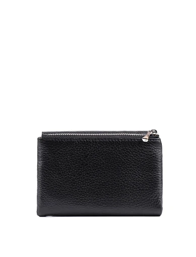 Кошелек кожаный черный - фото 3 - Miraton