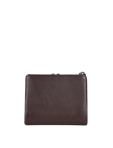 Гаманець шкіряний коричневий(3045-2) - фото 3 - Miraton