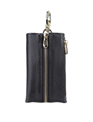 Ключниці шкіряні чорні(196-1) - фото 1 - Miraton