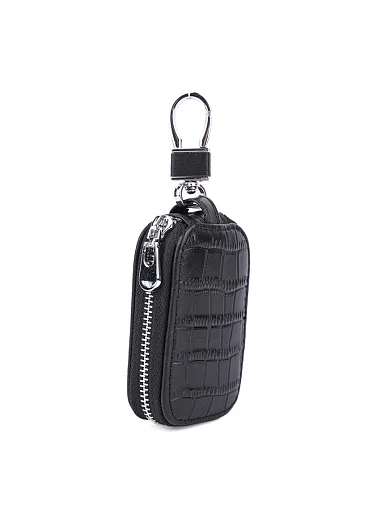 Ключниці шкіряні чорні(191-1) - фото 2 - Miraton