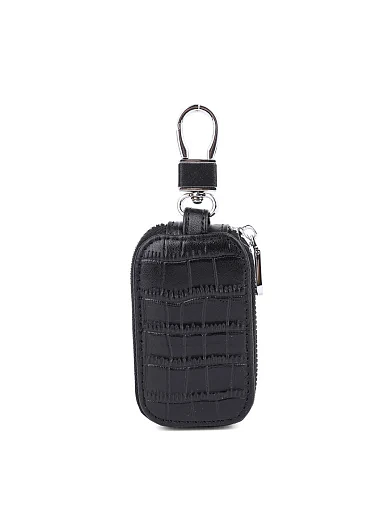 Ключниці шкіряні чорні(191-1) - фото 3 - Miraton