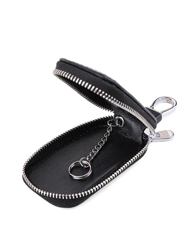 Ключниці шкіряні чорні(191-1) - фото 4 - Miraton