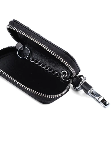 Ключниці шкіряні чорні(192-1) - фото 4 - Miraton