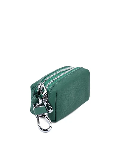 Ключниці шкіряні зелені(284-3) - фото 2 - Miraton