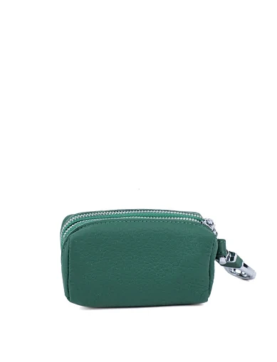 Ключниці шкіряні зелені(284-3) - фото 3 - Miraton