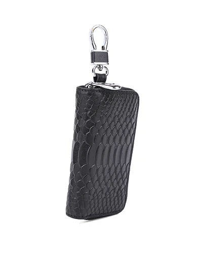 Ключницы кожаные черные - фото 2 - Miraton