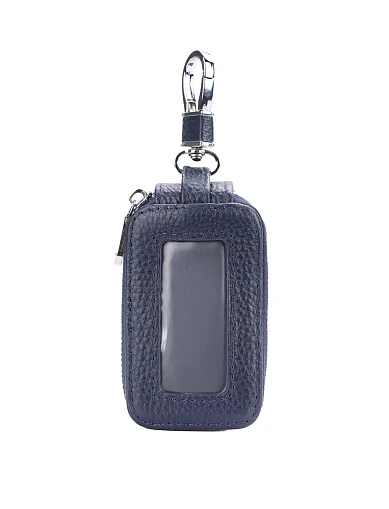 Ключниці шкіряні сині(234-3) - фото 3 - Miraton