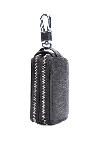 Ключниці шкіряні чорні(234-1) - фото 2 - Miraton