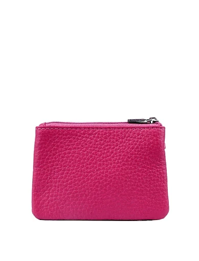 Монетниця шкіряна рожева(438-4) - фото 3 - Miraton