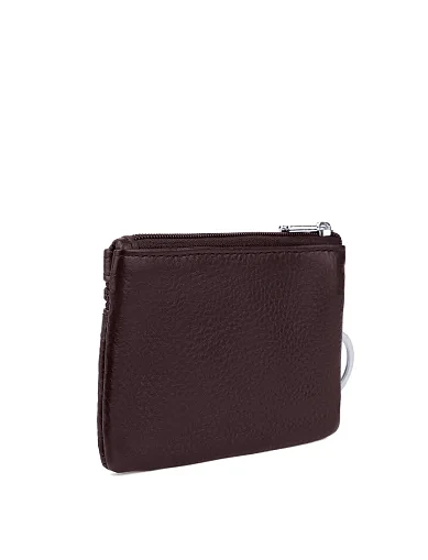 Монетниця шкіряна коричнева(438-1) - фото 3 - Miraton