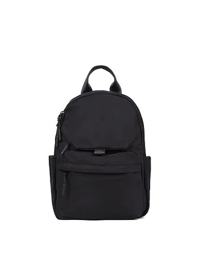 Жіночий рюкзак тканинний чорний(8619-1) - фото 1 - Miraton