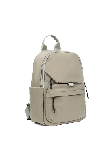 Женский рюкзак тканевый зеленый - фото 2 - Miraton