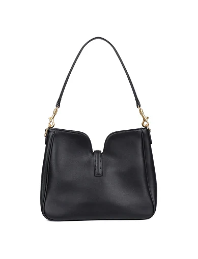 Жіноча сумка через плече шкіряна чорна(8953-1) - фото 3 - Miraton