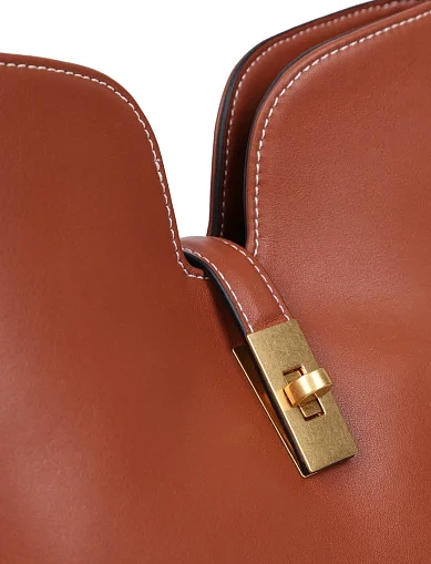 Жіноча сумка через плече шкіряна кемел(8953-2) - фото 4 - Miraton